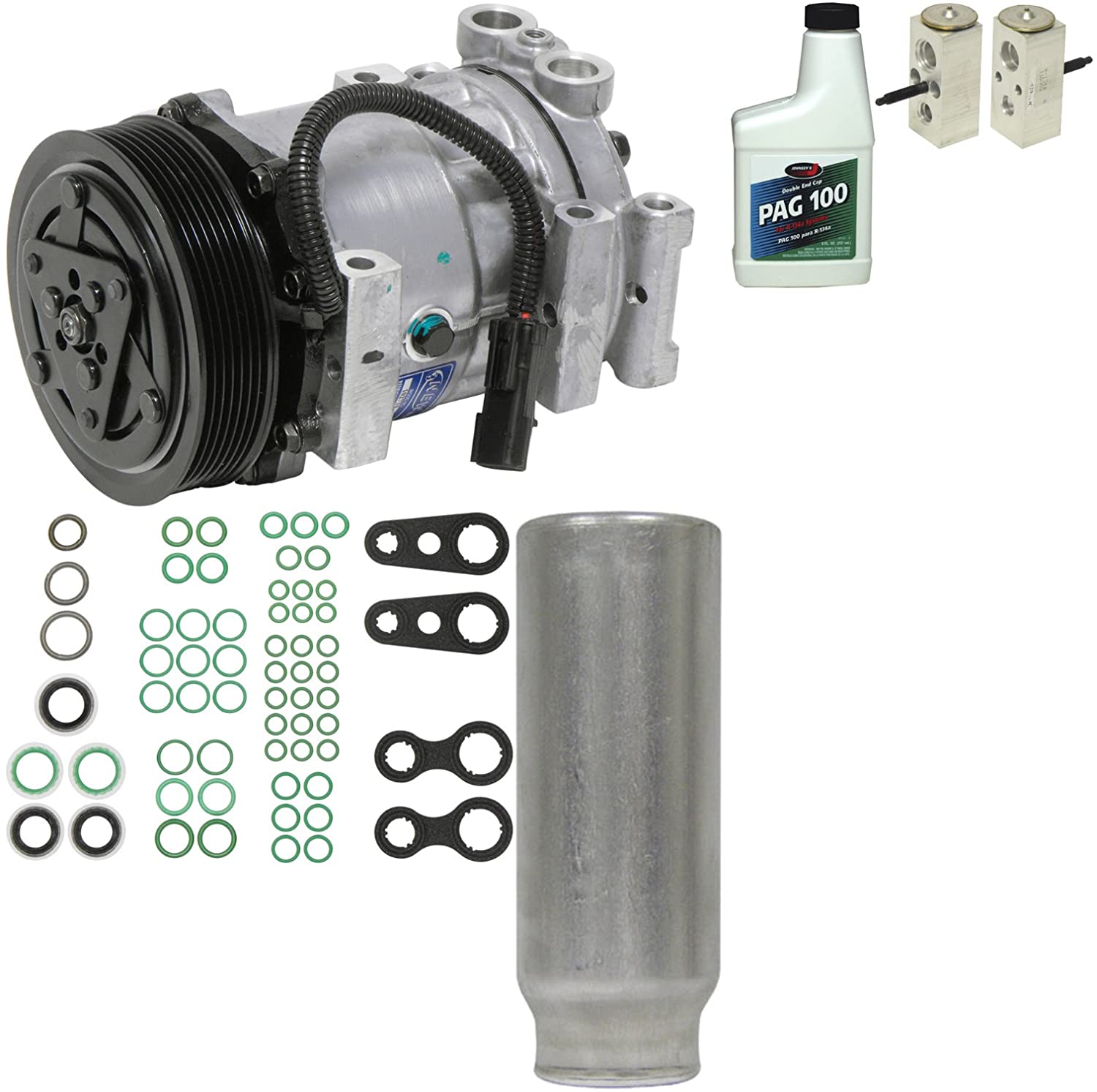 Universal Air Conditioner KT 1185 A/C Compressor and Component Kit