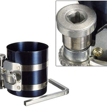 KOXUYIM Car Engine Piston Ring Compressor Tool & Piston Ring Pliers for Adjustable Safety Screws