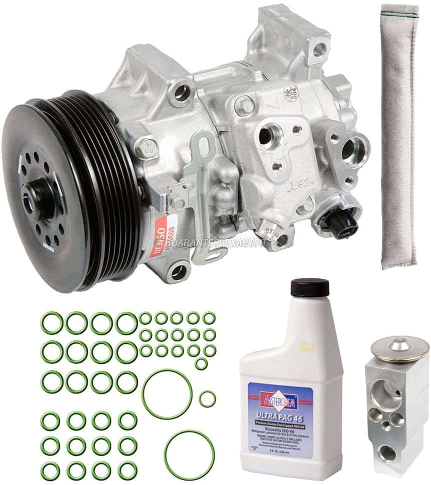 For Toyota Corolla & Matrix 2009 2010 OEM AC Compressor w/A/C Repair Kit - BuyAutoParts 60-83467RN NEW