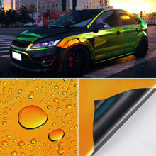 ATMOMO Metallic Color Chrome Mirror Vinyl Wrap Self Adhesive Film Decal Air Release Bubble and Air-Free 1.35Mx75CM