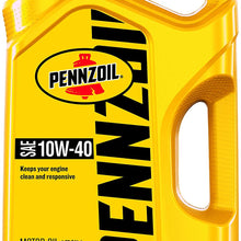 Pennzoil 550045213 5 quart 10W-40 Motor Oil (SN Jug)