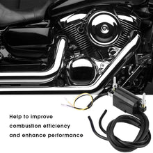 Ignition Coil Dual Wire Output Ignition Coil with Spark Cap Ignition Coil Dual Wire Output Replace Ignition Accessory for Honda CB160 CB350 CB400 CB650 CB1000 KAWASAKI YFM350