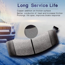 AUTOMUTO Ceramic Discs Brake Pads Kits, Rear 4pcs Disc Brakes Pads Set Fit for 08-16 Buick Enclave, 04-07 Buick Rainier, 04-06 Chevrolet SSR, 02-09 Chevrolet Trailblazer