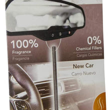 Enviroscents Auto Sticks Natural Car Air Fresheners, 1-Pack with 2 Sticks (New Car)