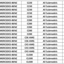 1996 - 2000 Mercedes Benz C230 C280 C36 AMG C43AMG CL500 All Engines New AC Compressor With Clutch 1 year Warranty