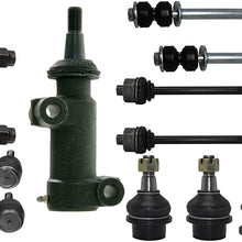 Detroit Axle - 13pc Front Tie Rods Ball Joint Sway Bars Pitman Idler Arm for 99-07 GMC Sierra 1500 - [00-06 Yukon/XL 1500] - 99-07 Chevy Silverado 1500-00-05 Suburban 1500 - [02-06 Avalanche 1500]