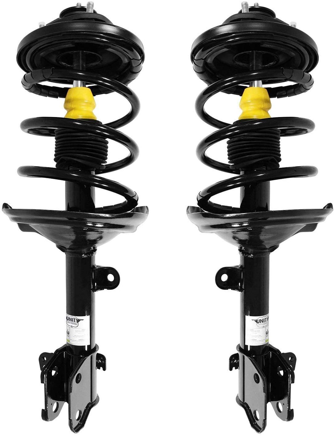 Unity Automotive 2-219301-219302-001 Quick Complete Strut Assembly Kit (Front Pair)