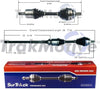 SurTrack Pair Set of 2 Front CV Axle Shafts For Volvo S60 V70 AWD Turbocharged