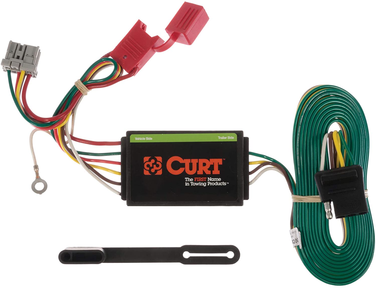 CURT 56161 Vehicle-Side Custom 4-Pin Trailer Wiring Harness for Select Honda Odyssey
