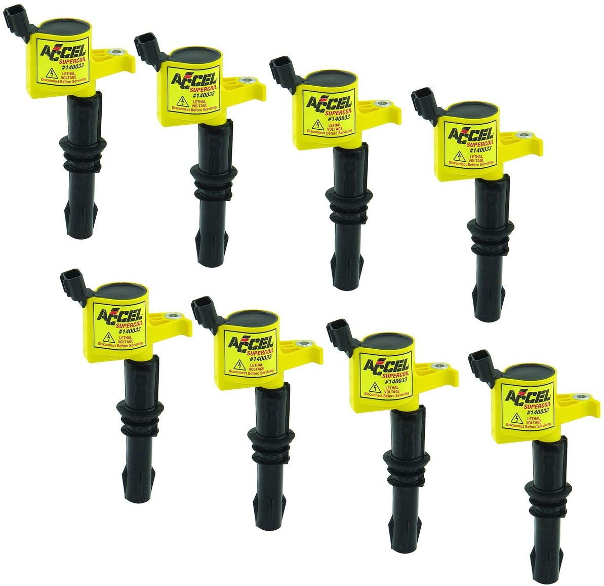 ACCEL 140033-8 Ignition SuperCoil Set (Pack of 8)