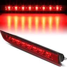 Red Housing Full LED Third 3rd Tail Brake Light Lamp Replacement for Nissan Rogue 14-19