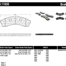 StopTech 309.11850 Street Performance Front Brake Pad