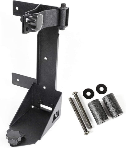 Rugged Ridge 11586.08 Off-Road Jack Mounting Bracket Kit 07-16 JK/JKU (Renewed)