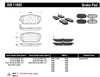 StopTech 309.11800 Street Performance Rear Brake Pad
