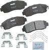 Bendix Premium Copper Free CFC1521 Ceramic Brake Pad (with Installation Hardware Front)