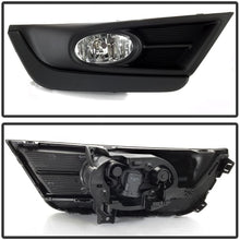 VIPMOTOZ Black Bezel OE-Style Front Fog Light Driving Lamp Housing Assembly For 2017-2018 Honda CR-V - Power Switch & Universal Wiring Included, Driver & Passenger Side