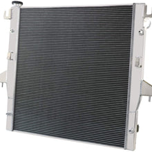 CoolingSky Full Aluminum Engine Cooler Radiator for Dodge Ram 2500 /Ram 3500 5.9L 6.7L Diesel Cummins 2003-2009