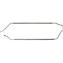 Stainless Rear Axle Brake Line Pair - 2 Lines on Rear Axle Compatible With 1968-1972 Chevelle, Monte Carlo & El Camino