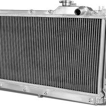 DNA Motoring RA-MM90-2 2-Row Full Aluminum Radiator