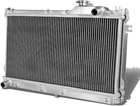 DNA Motoring RA-MM90-2 2-Row Full Aluminum Radiator