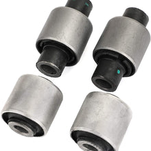 Topteng Car 4pcs Control Arm Bushing, Front Lower Control Arm Bushings Kit Fit for Infiniti G35 2003-2007, fits for Nissan 350Z 03-09 2WD Only