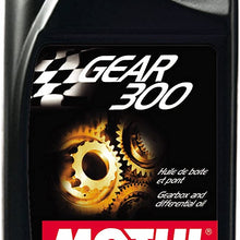 Motul 3178CZ-12PK Gear 300 75W-90 100 Percent Synthetic Ester Based Racing Gearbox and Differential Lubricant - 1 Liter, (Case Pack of 12)