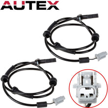 AUTEX 2PC ABS Wheel Speed Sensor Front Left & Right ALS1442 5S11191 0844380 47910JA000