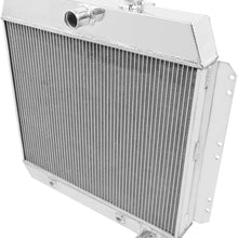 Blitech Aluminum Radiator Compatible with Chevy Styleline Belair Car Sedan Coupe V8 1949-1954