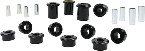 Nolathane REV027.0000 Black Control Arm Bushing (Front s Upper and Lower)