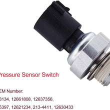 HONGNAL Oil Pressure Sensor Switch 12673134/12661808/12637356/12635397/12621234/213-4411/12630433 Replacement Sensors for General Motor Cars