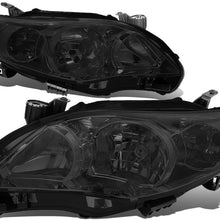 DNA Motoring Smoked amber HL-OH-TCOR11-SM-AM Headlight Assembly (Driver & Passenger Side)