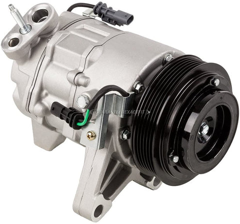 AC Compressor & A/C Clutch For Chevy Equinox V6 Impala & GMC Terrain V6 - BuyAutoParts 60-03554NA New