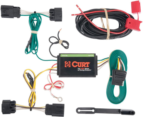 CURT 56179 Vehicle-Side Custom 4-Pin Trailer Wiring Harness for Select Dodge Dart