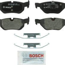 Bosch BP1171 QuietCast Premium Semi-Metallic Disc Brake Pad Set For BMW: 2007-2009 323i, 2006 325i, 2006 325xi; Rear