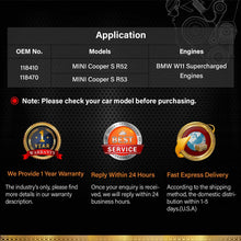 EWK Mini Cooper S R52 R53 Serpentine Belt Removal Tensioner Tool for BMW W11 Supercharged Engine