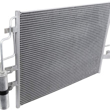 ANGLEWIDE Aluminum Condenser Air Conditioning A/C Condenser fit for 2013 2014 2015 2016 for Ford Escape Sport Utility 2L US Stock US Cargo US Shipment