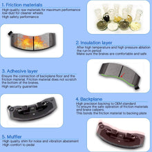 ECCPP 8pcs Front Rear Ceramic Disc Brake Pad Kit for 2005 2006 2007 2008 2009 2010 Scion tC