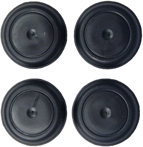 Upper Bound Set of 4 Rubber Body Floor Pan Drain Plugs for Jeep Wrangler TJ 1997 to 2006 Models