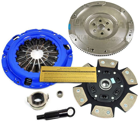 EFT STAGE 3 CLUTCH KIT AND FLYWHEEL WORKS WITH 2003-2008 MAZDA 6 2.3L 4CYL iSEDAN iHATCHBACK