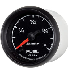 Auto Meter 5910 ES 2-1/16" Universal Stepper Full Sweep Electric Fuel Level Programmable Empty - Full Range Gauge