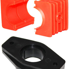 Caltric Steering Post Upper and Lower Bushings compatible with Polaris Sportsman 500 1996-1997 1999 2000 2001