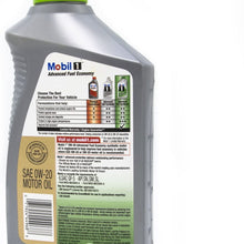 Mobil 1 124184 0W-20 Advanced Fuel Economy Synthetic Motor Oil-1 Quart (Pack of 6), 192. Fluid_Ounces, 6 Pack
