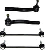 Detroit Axle - Front Driver & Passenger Side Stabilizer/Sway Bar End Links + Outer Tie Rod End Replacement for 2007 2008 2009 2010 2011 Toyota Camry - 4pc Set