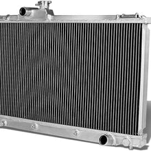 DNA Motoring RA-IS300-2 2-Row Full Aluminum Radiator