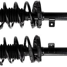 ECCPP 2X Front Shock Strut Brand New Left Right Complete Strut Shock Spring Assembly for Focus 2000-2005