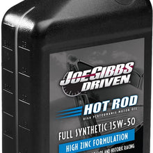 Joe Gibbs 01607 HR-3 15W-50 Synthetic Hot Rod Oil - 1 Quart Bottle, Case of 12