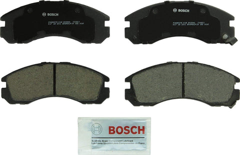 Bosch BC530 QuietCast Premium Ceramic Disc Brake Pad Set For Select Dodge Stealth; Eagle Talon; Mitsubishi 3000GT, Diamante, Eclipse, Galant, Montero, Montero Sport, Outlander; Plymouth Laser; Front