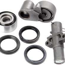 ANPART Timing Belt Kit Fit For 2005-2018 Honda Odyssey 2005-2018 Honda Pilot 2006-2014 2017 2018 Honda Ridgeline 2004-2007 Saturn Vue Timing Belt Water Pump Tensioner Gasket Set