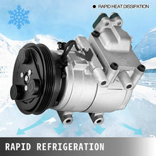 SucceBuy CO 10926C 78347 AC Compressor For Hyundai Elantra Tiburon Tucson AC Compressor Clutch 2001-2009 Air Conditioning Compressor