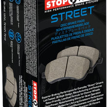 StopTech 308.13541 Street Brake Pads; Rear with Shims and Hardware